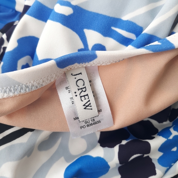 J. Crew Strapless One Piece Swimsuit Large - Picture 5 of 7